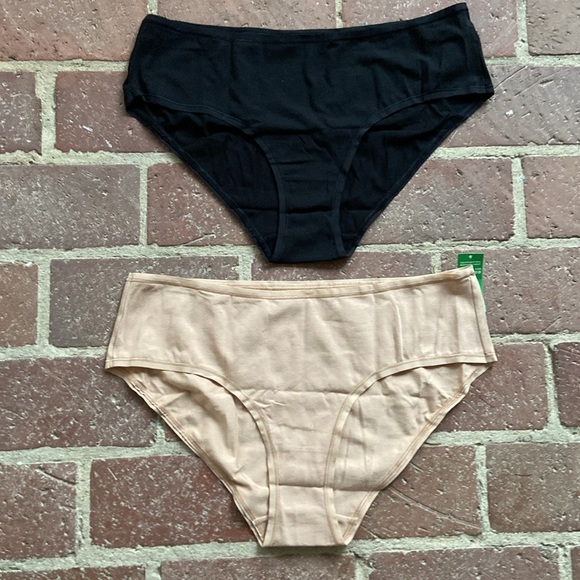 Gap Body NWT Organic Stretch Cotton 2Pair Hipster - Picture 1 of 13